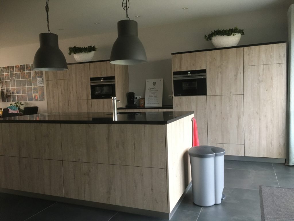 Keuken met kookeiland